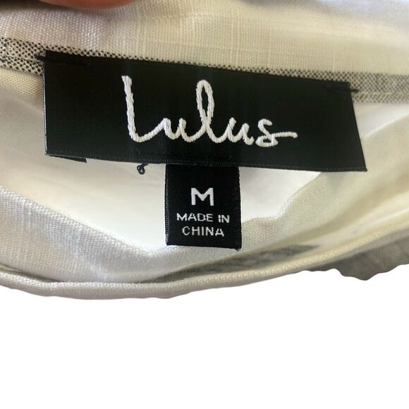 546. Lulus striped top and wrap skirt set small & med - Picture 4 of 8